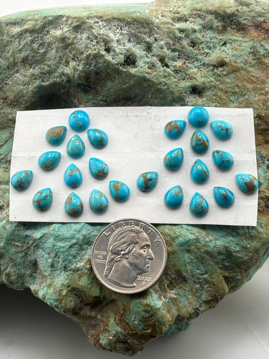 Cascade 7 Earring Calibrated Cab Set