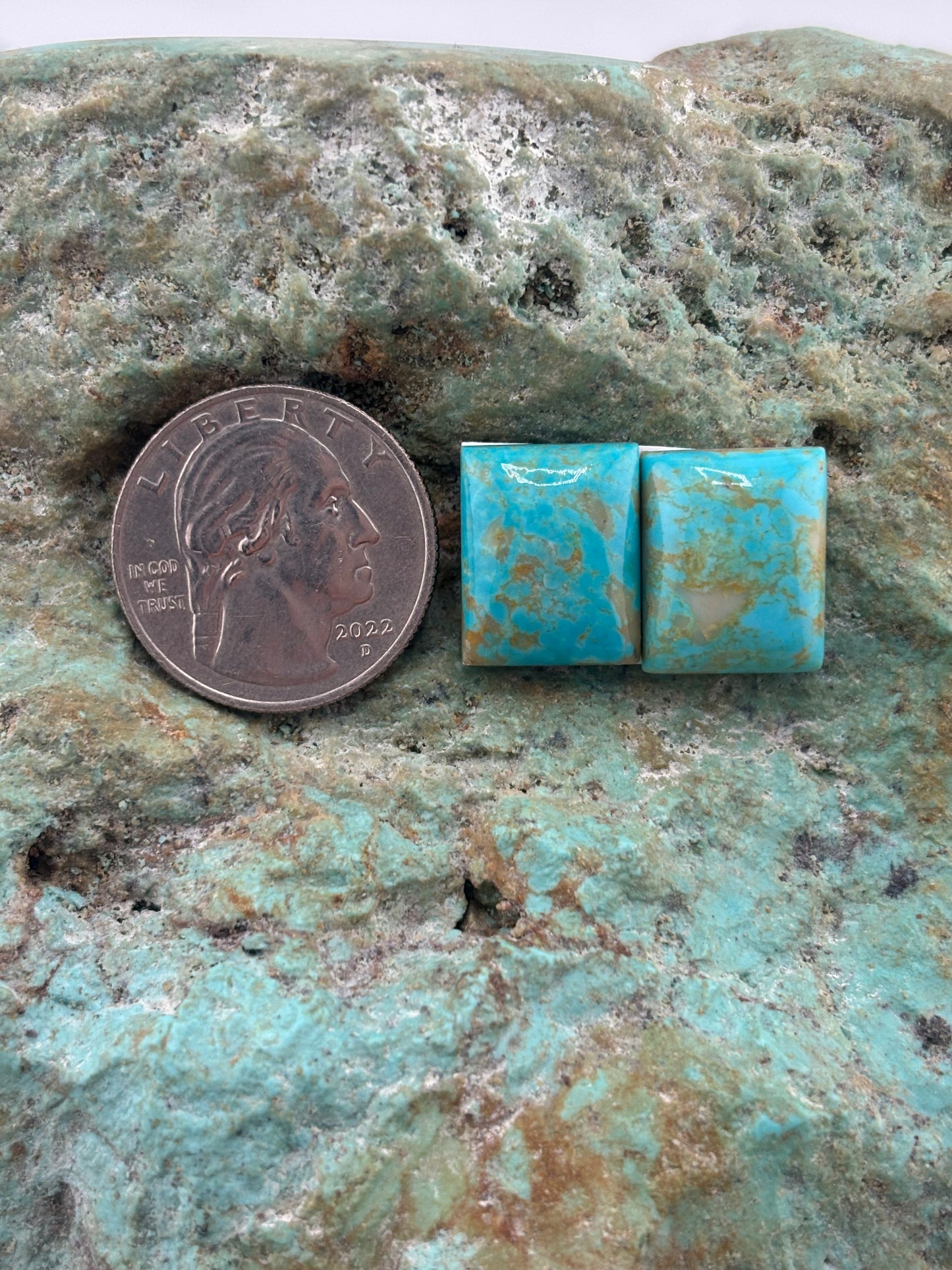 Quad Earring 6 Calibrated Cab Set