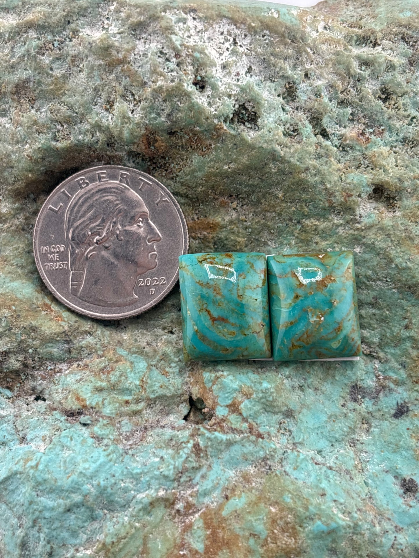 Quad Earring 10 Calibrated Cab Set