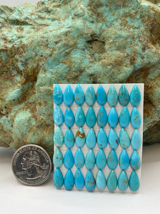 6x12 Pear Calibrated Cabs