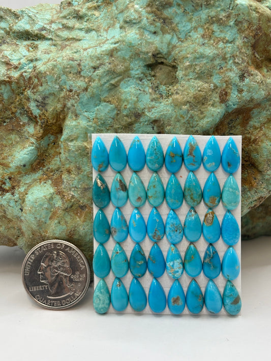 6x12 Pear Calibrated Cabs